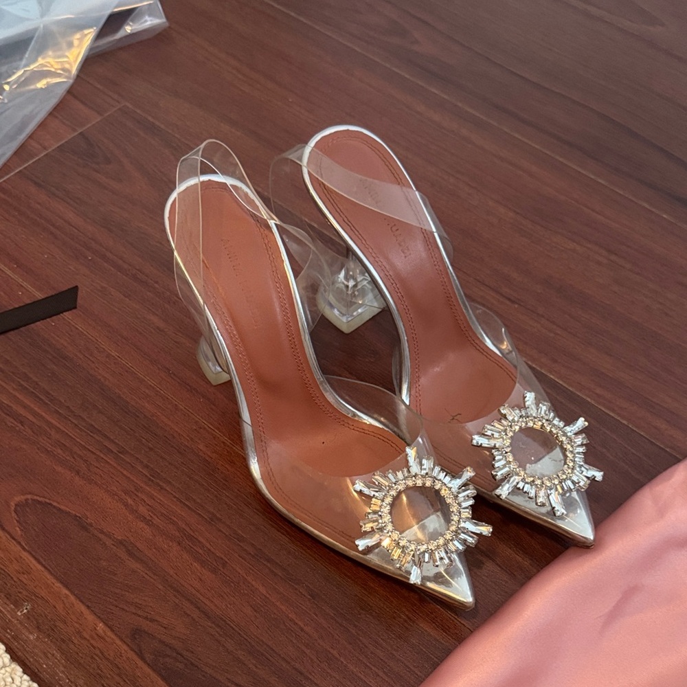 Amina Silver Women's Heels